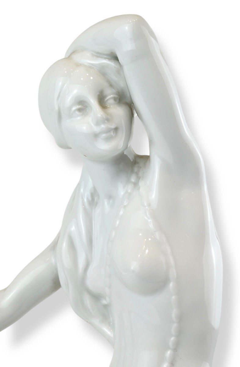 Pirkenhammer - Danseuse En Porcelaine - Tchécoslovaquie Années 1930-photo-2